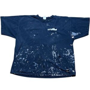 Thrashed Shaver Transportation Blue Short Sleeve Tshirt 2XL